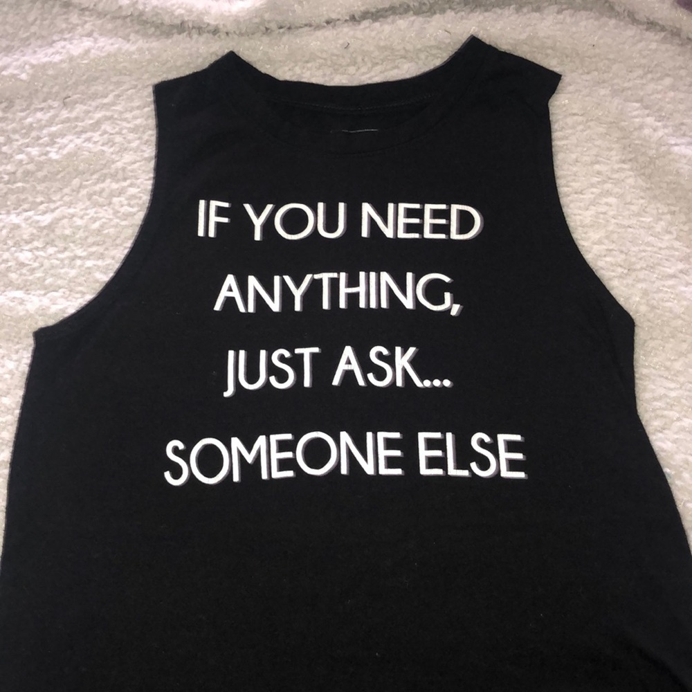 Black shirt